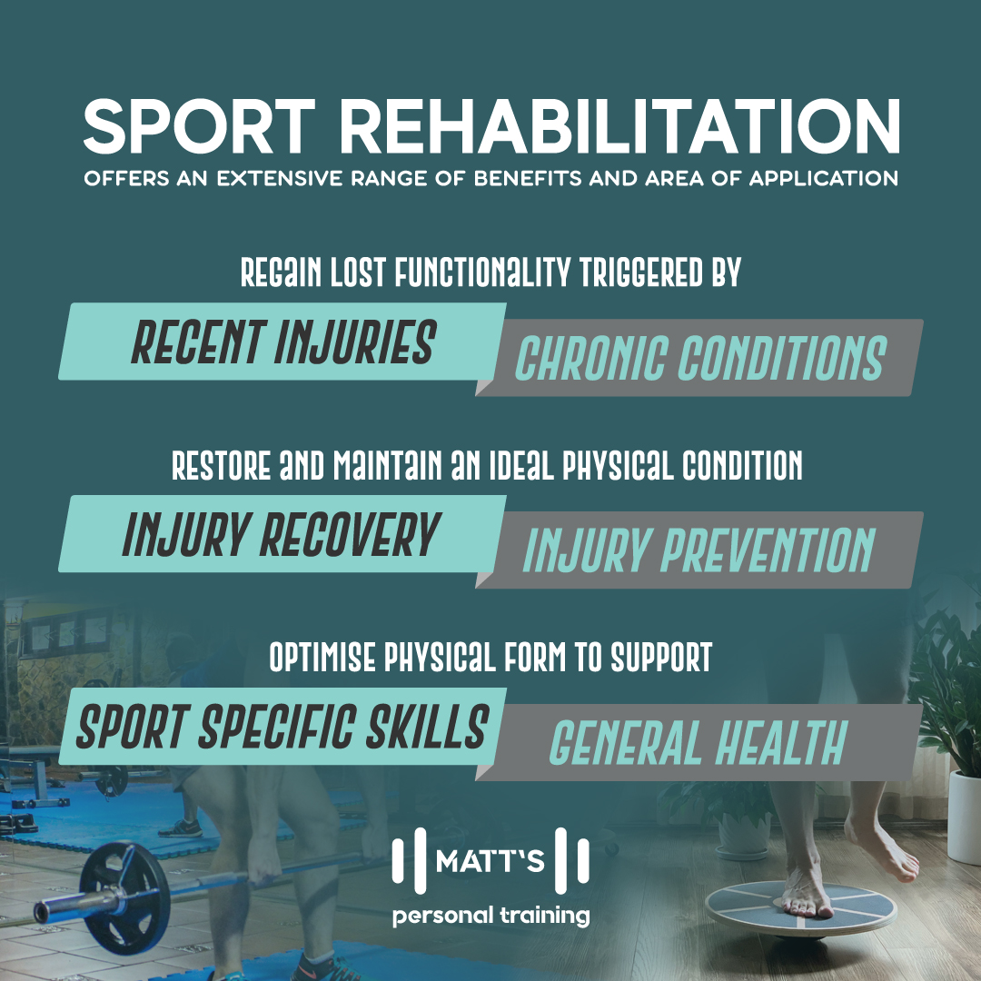 Who can benefit from sport rehabilitation training?